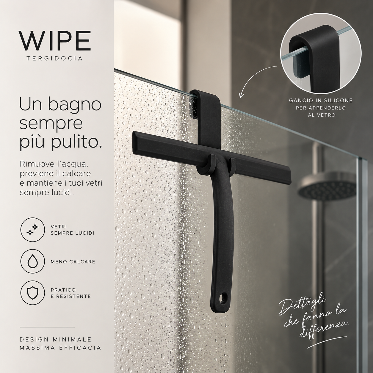 Tergidoccia in gomma WIPE - Massa Termoidraulica